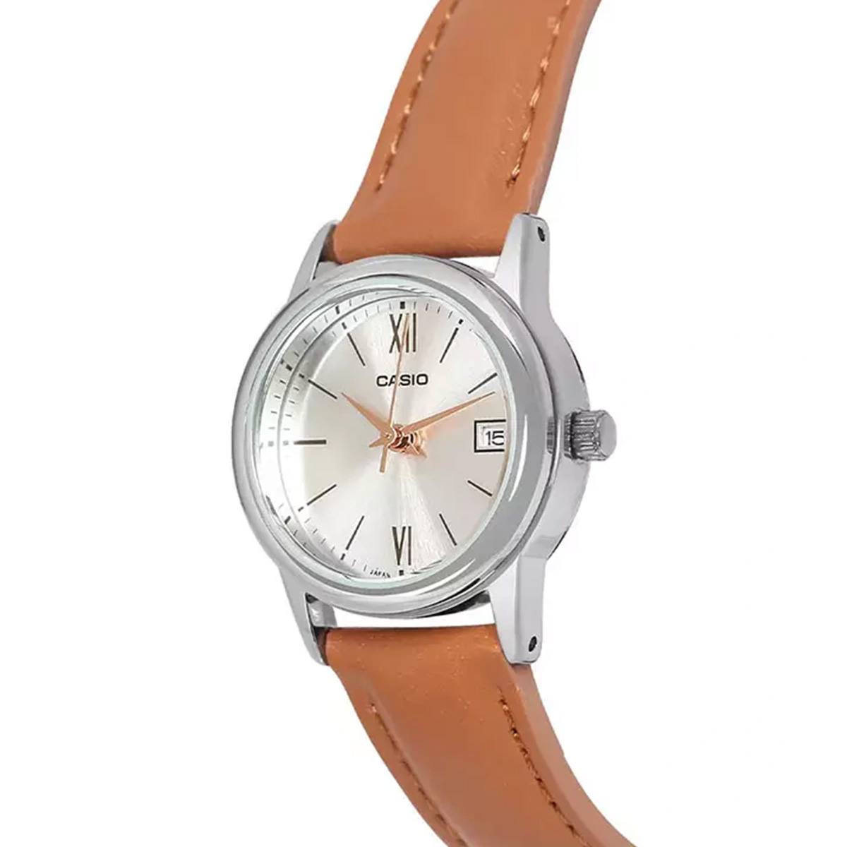 RELOJ PARA MUJER CASIO LTP-V002L-7B3UDF -BLANCO