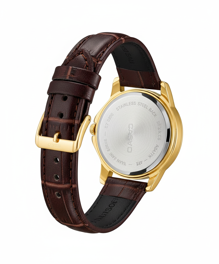 RELOJ PARA MUJER CASIO LTP-V004GL-9AUDF -AMARILLO
