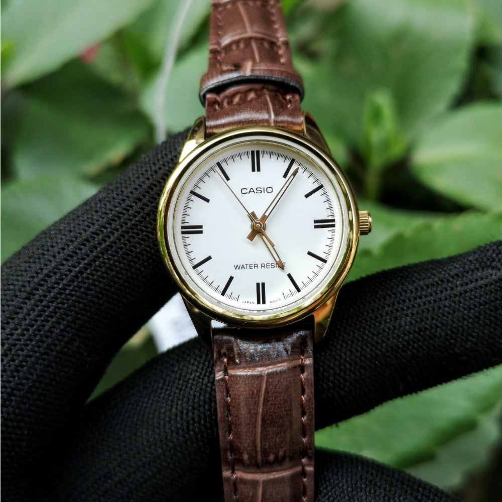 RELOJ PARA MUJER CASIO LTP-V005GL-7AUDF -BLANCO