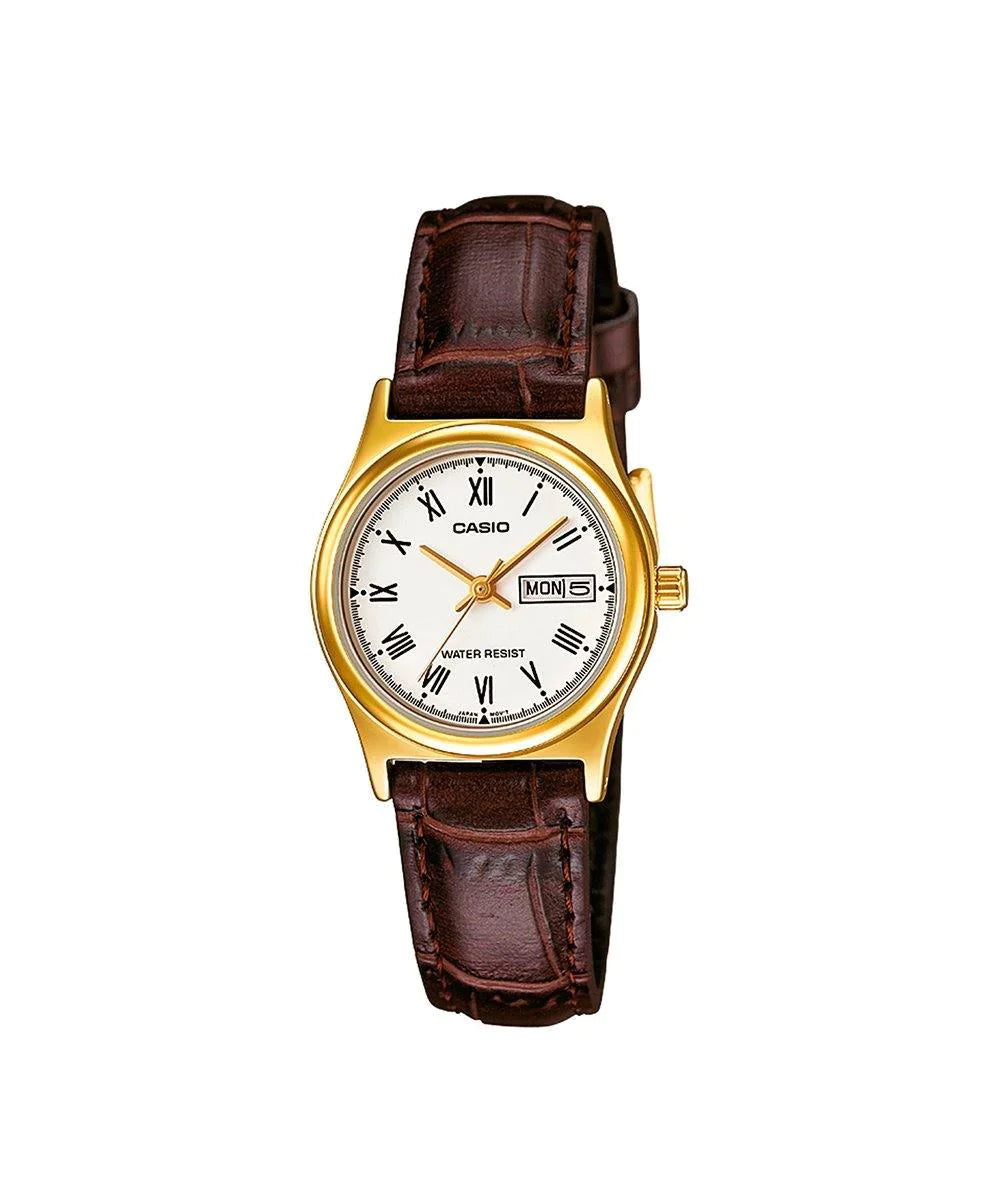 RELOJ PARA MUJER CASIO LTP-V006GL-7BUDF -BLANCO