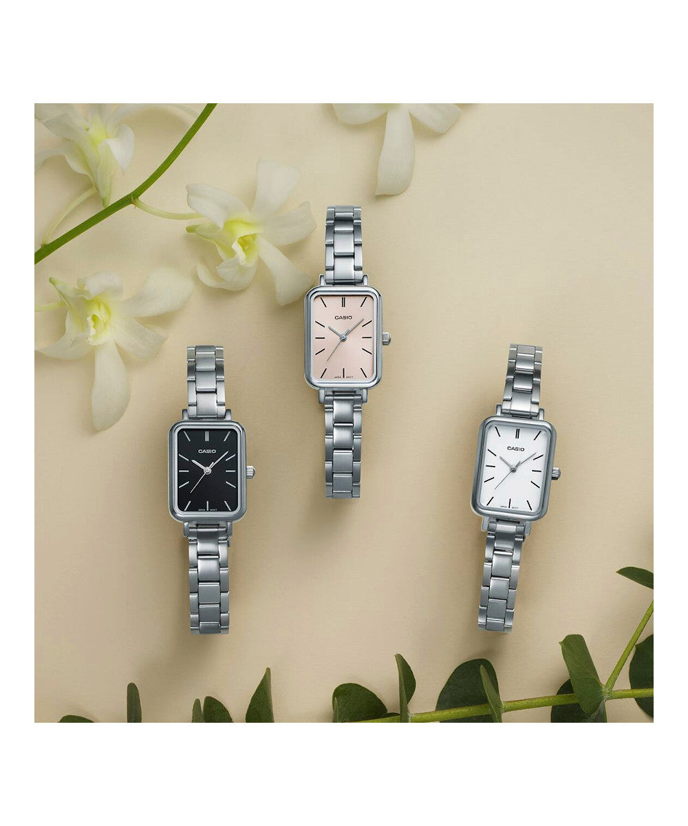 RELOJ PARA MUJER CASIO LTP-V009D-4EUDF -ROSADO