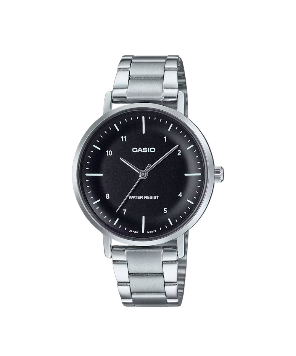 RELOJ PARA MUJER CASIO LTP-VT03D-1BDF -NEGRO