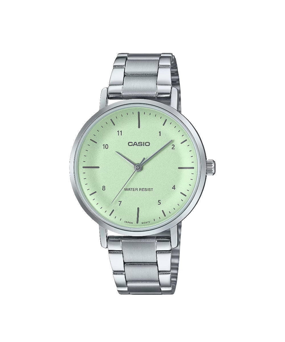 RELOJ PARA MUJER CASIO LTP-VT03D-3BDF -VERDE