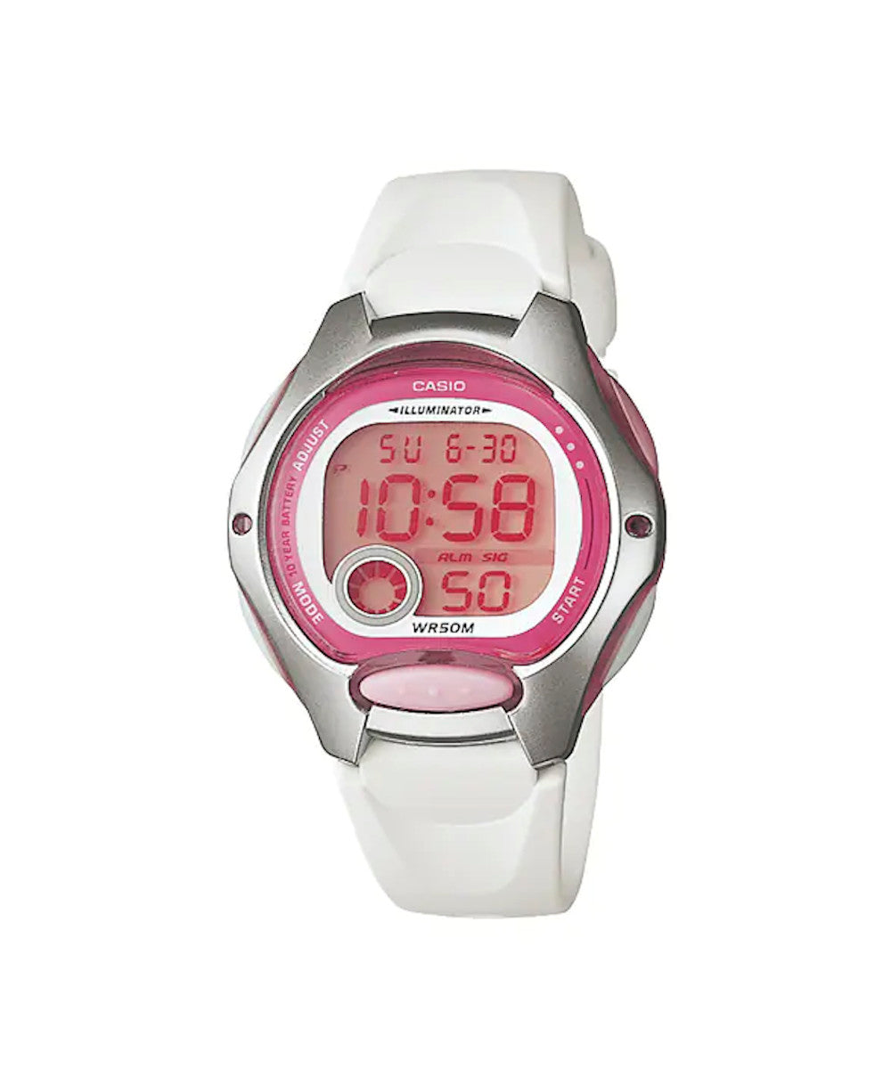 RELOJ PARA MUJER CASIO LW-200-7AVDF -BLANCO