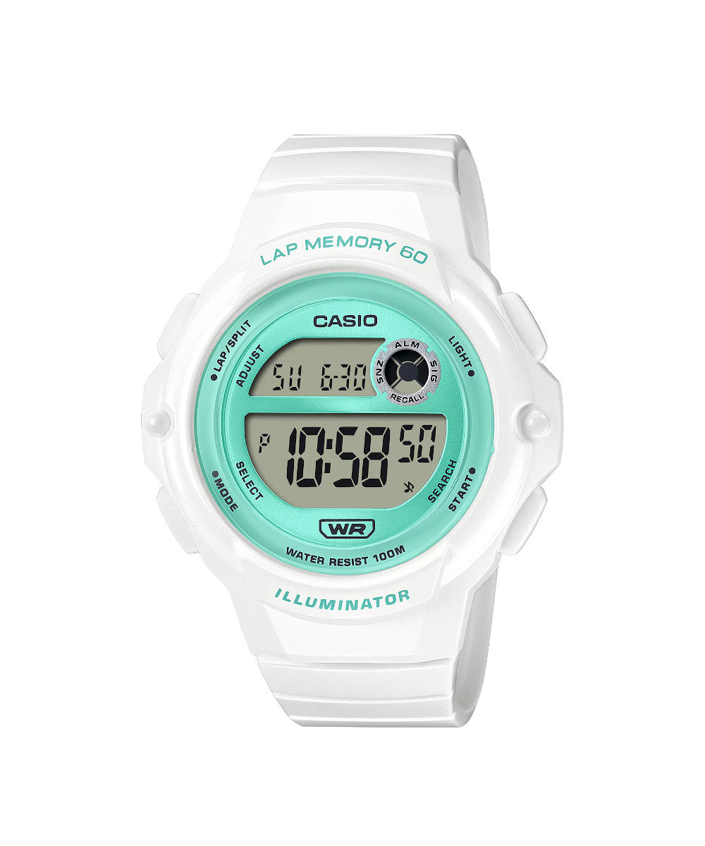 RELOJ PARA MUJER CASIO LWS-1200H-7A3VDF -BLANCO