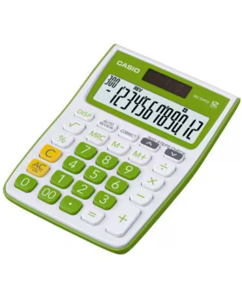 MJ-12VCB-GN-WA-DP CALCULADORA CASIO