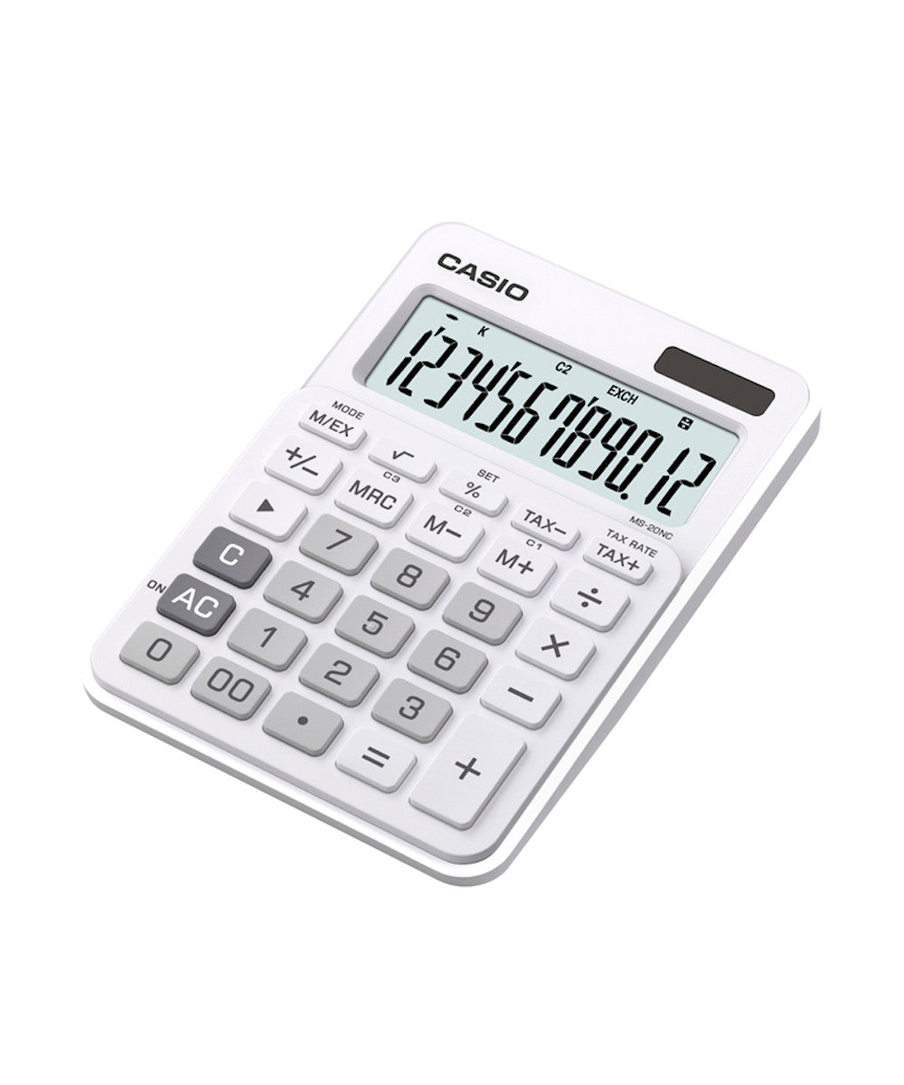 CALCULADORA CASIO MS-20NC-WE