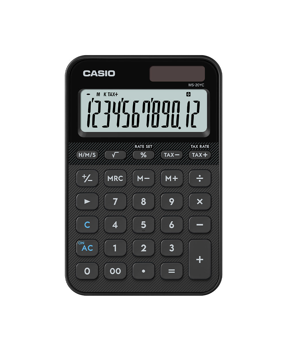 CALCULADORA CASIO - MI ESTILO MS-20YC-BK-W-DP