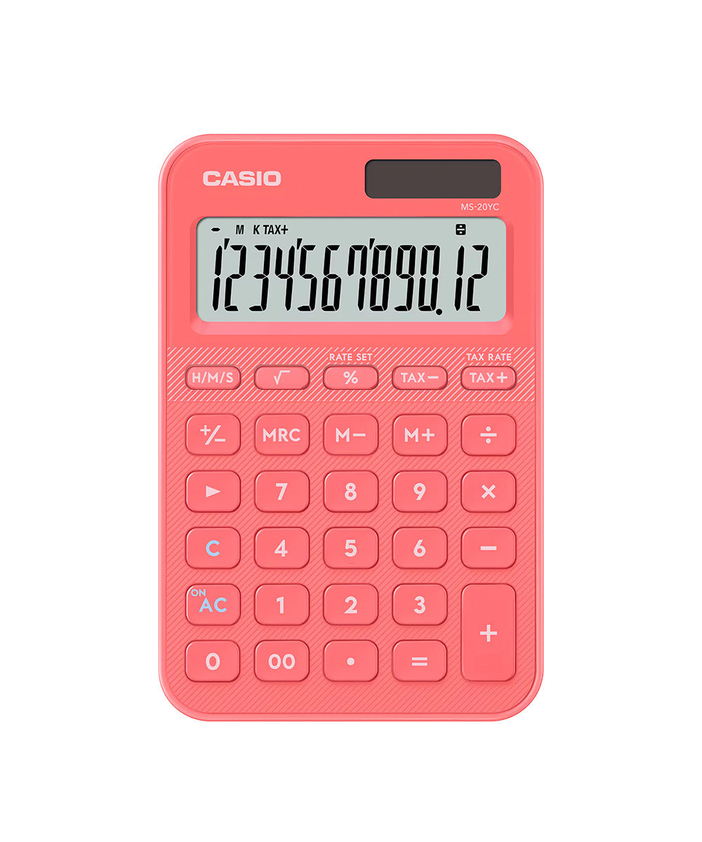 CALCULADORA CASIO - MI ESTILO MS-20YC-CL-W-DP