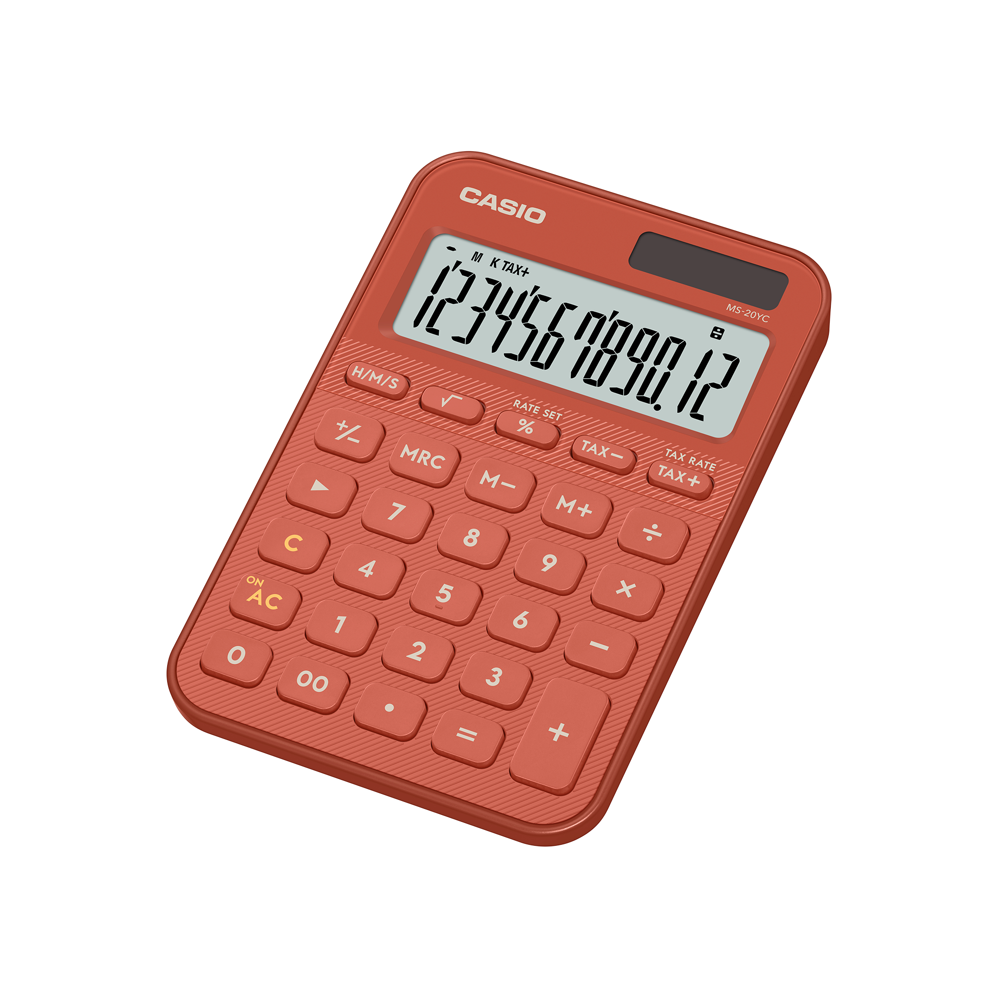 CALCULADORA CASIO - MI ESTILO MS-20YC-RD-W-DP