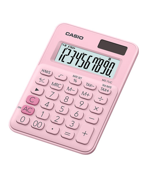 CALCULADORA CASIO - MI ESTILO MS-7UC-PK-W-DC