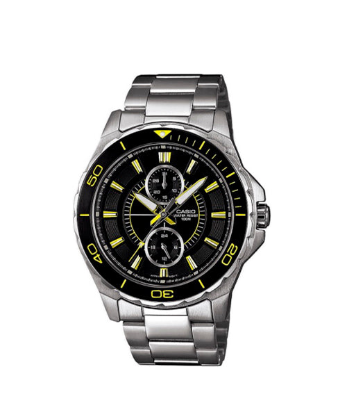 RELOJ PARA HOMBRE CASIO MTD-1077D-1A2VDF -NEGRO