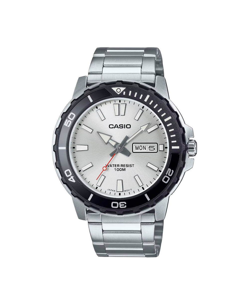 RELOJ PARA HOMBRE CASIO MTD-125D-7AVDF -BLANCO