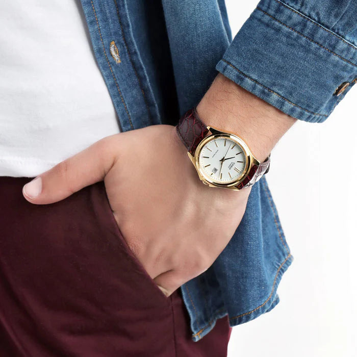 RELOJ PARA HOMBRE CASIO MTP-1183Q-7ADF -BLANCO