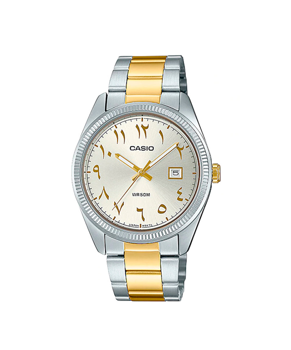 RELOJ PARA HOMBRE CASIO MTP-1302SG-7B3VDF -AMARILLO