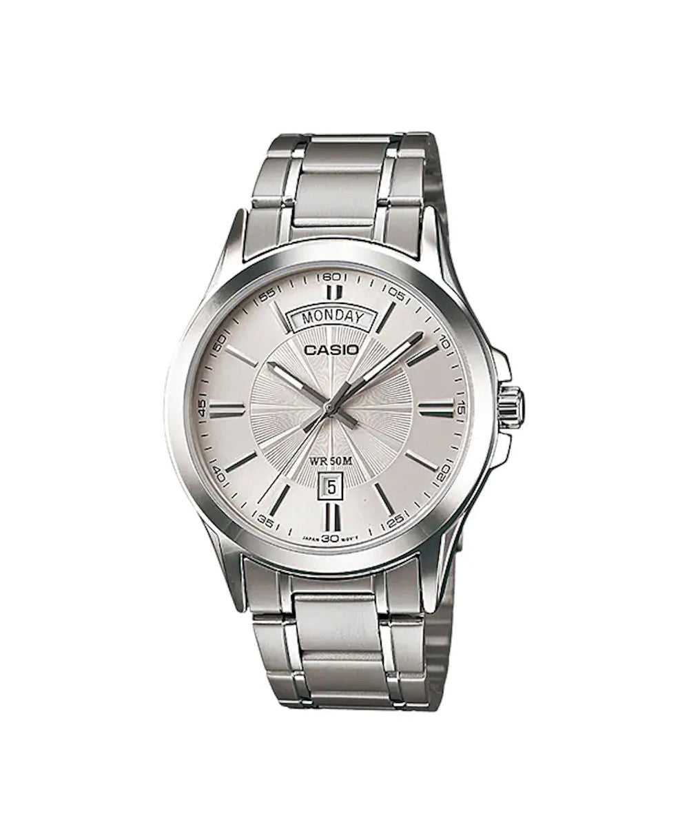 RELOJ PARA HOMBRE CASIO MTP-1381D-7AVDF -BLANCO