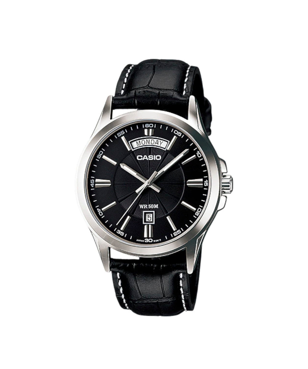 RELOJ PARA HOMBRE CASIO MTP-1381L-1AVDF - NEGRO