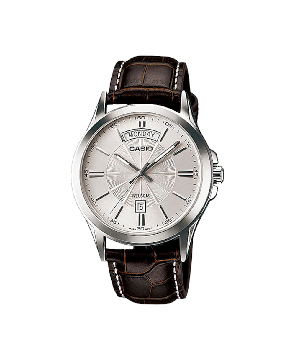 RELOJ PARA HOMBRE CASIO MTP-1381L-7AVDF -BLANCO