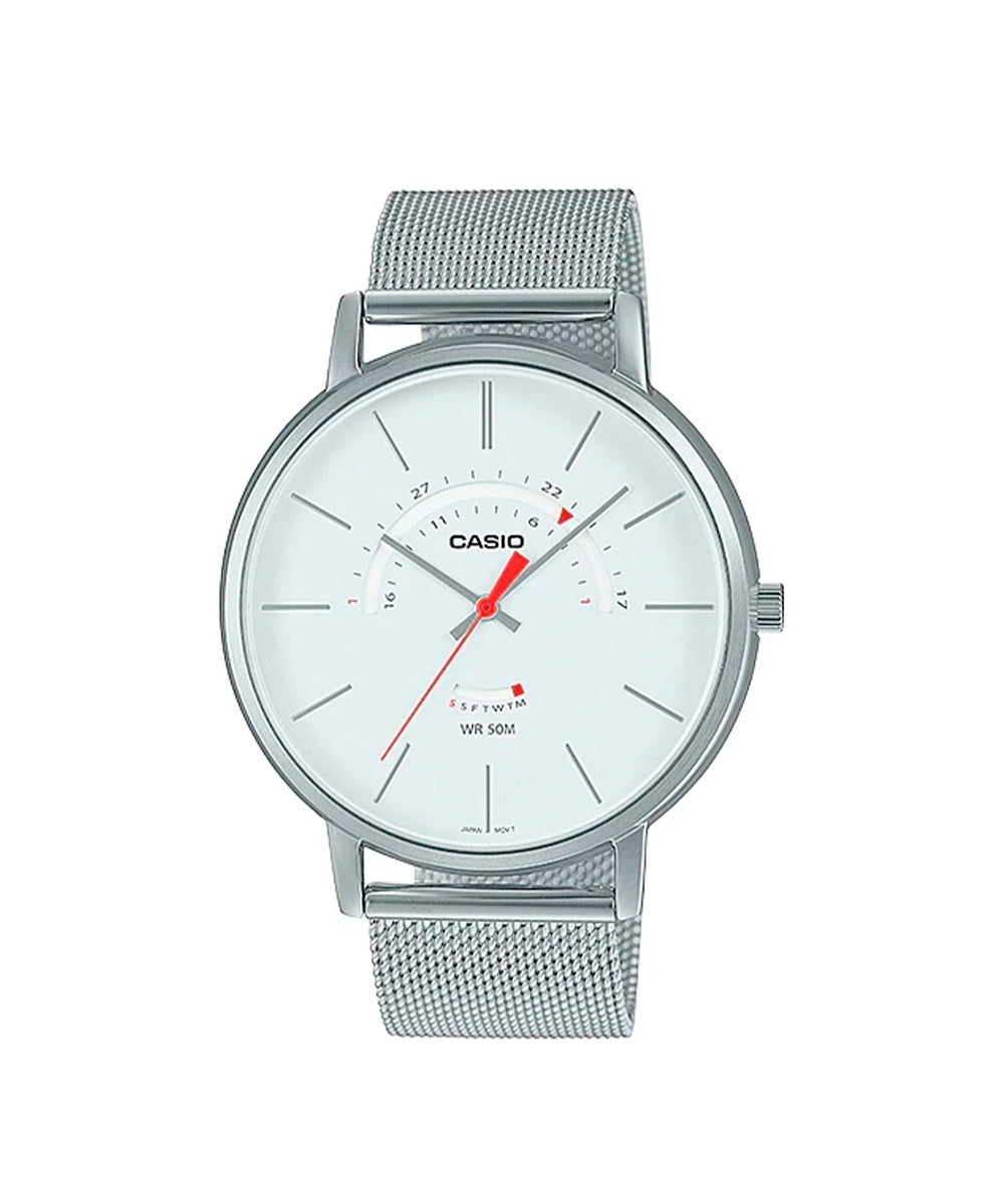 RELOJ PARA HOMBRE CASIO MTP-B105M-7AVDF -BLANCO