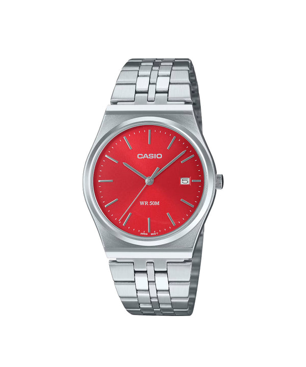 RELOJ PARA HOMBRE CASIO MTP-B145D-4A2VDF -ROJO