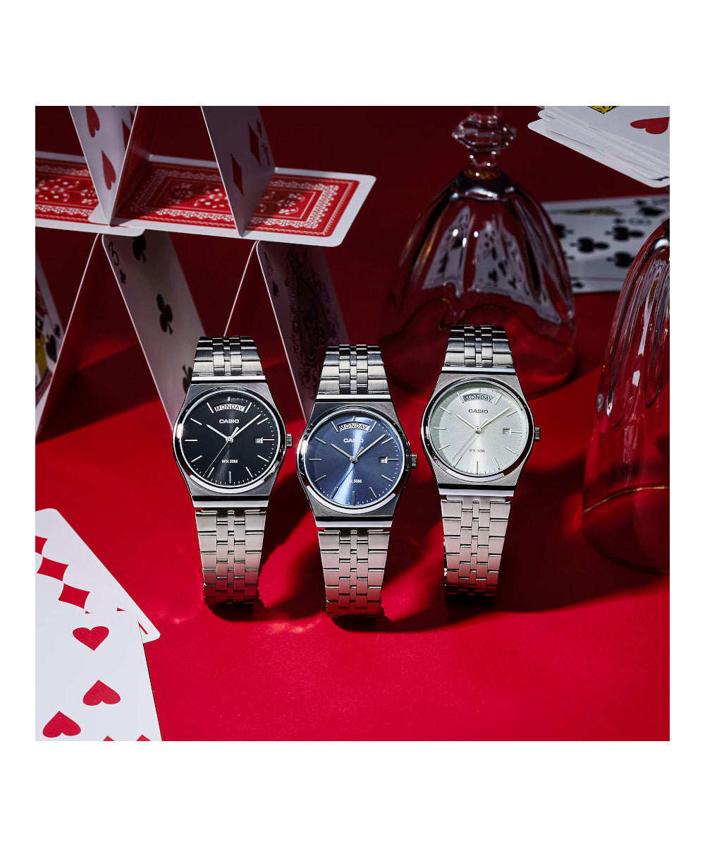 RELOJ PARA HOMBRE CASIO MTP-B146D-7AVDF -BLANCO