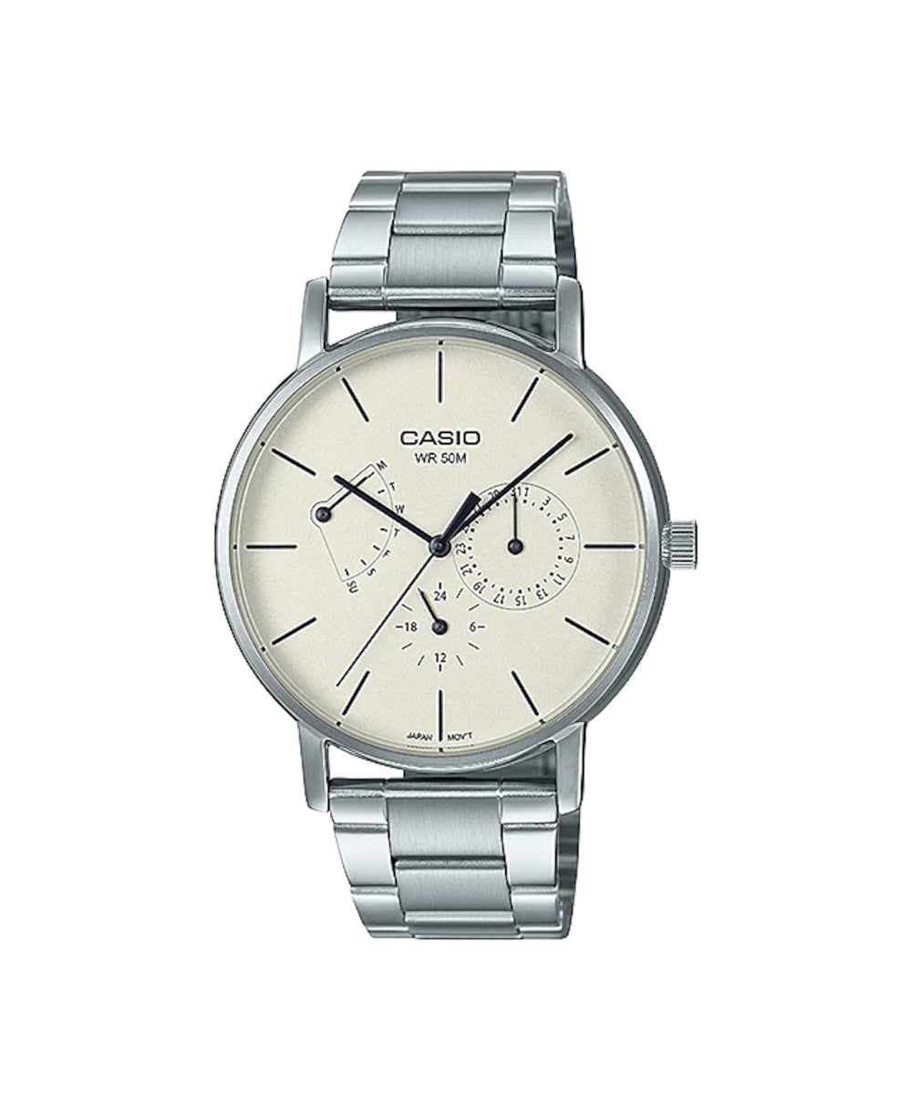 RELOJ PARA HOMBRE CASIO MTP-E320D-9EVDF -AMARILLO