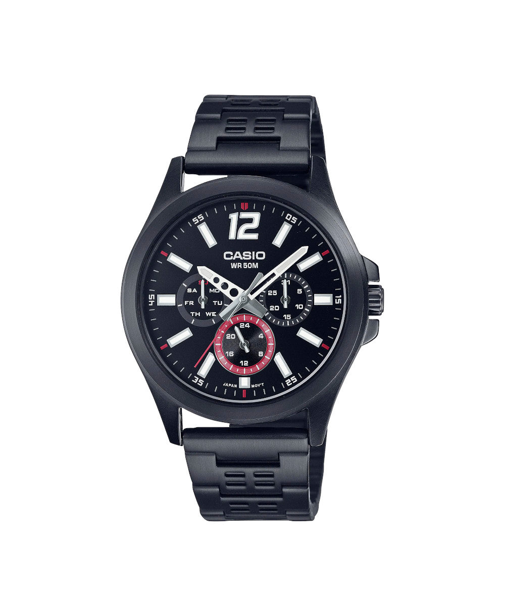 RELOJ PARA HOMBRE CASIO MTP-E350B-1BVDF - NEGRO