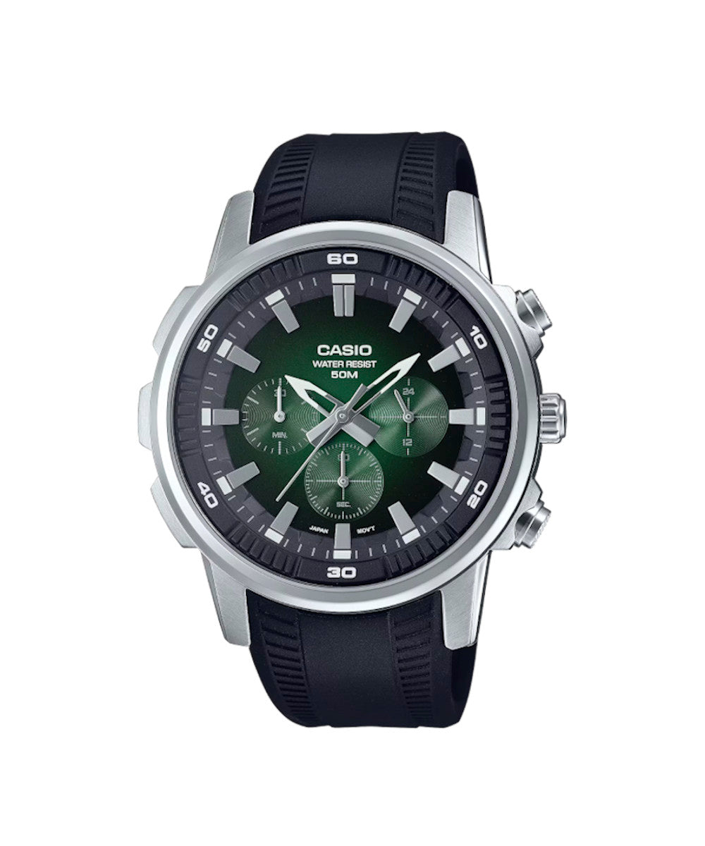 RELOJ PARA HOMBRE CASIO MTP-E505-3AVDF -VERDE