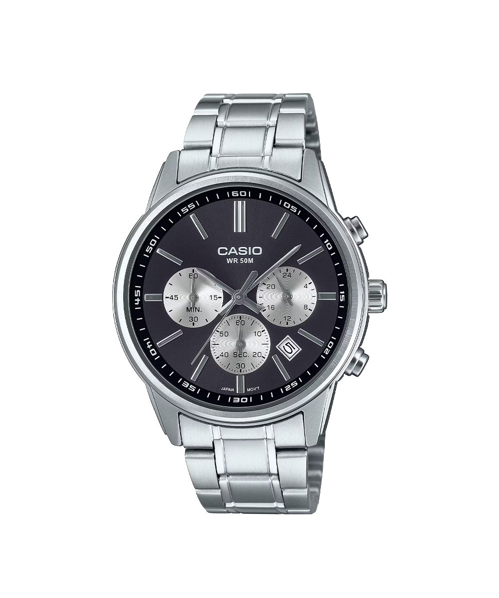 MTP-E515D-1AVDF RELOJ PARA HOMBRE CASIO - NEGRO