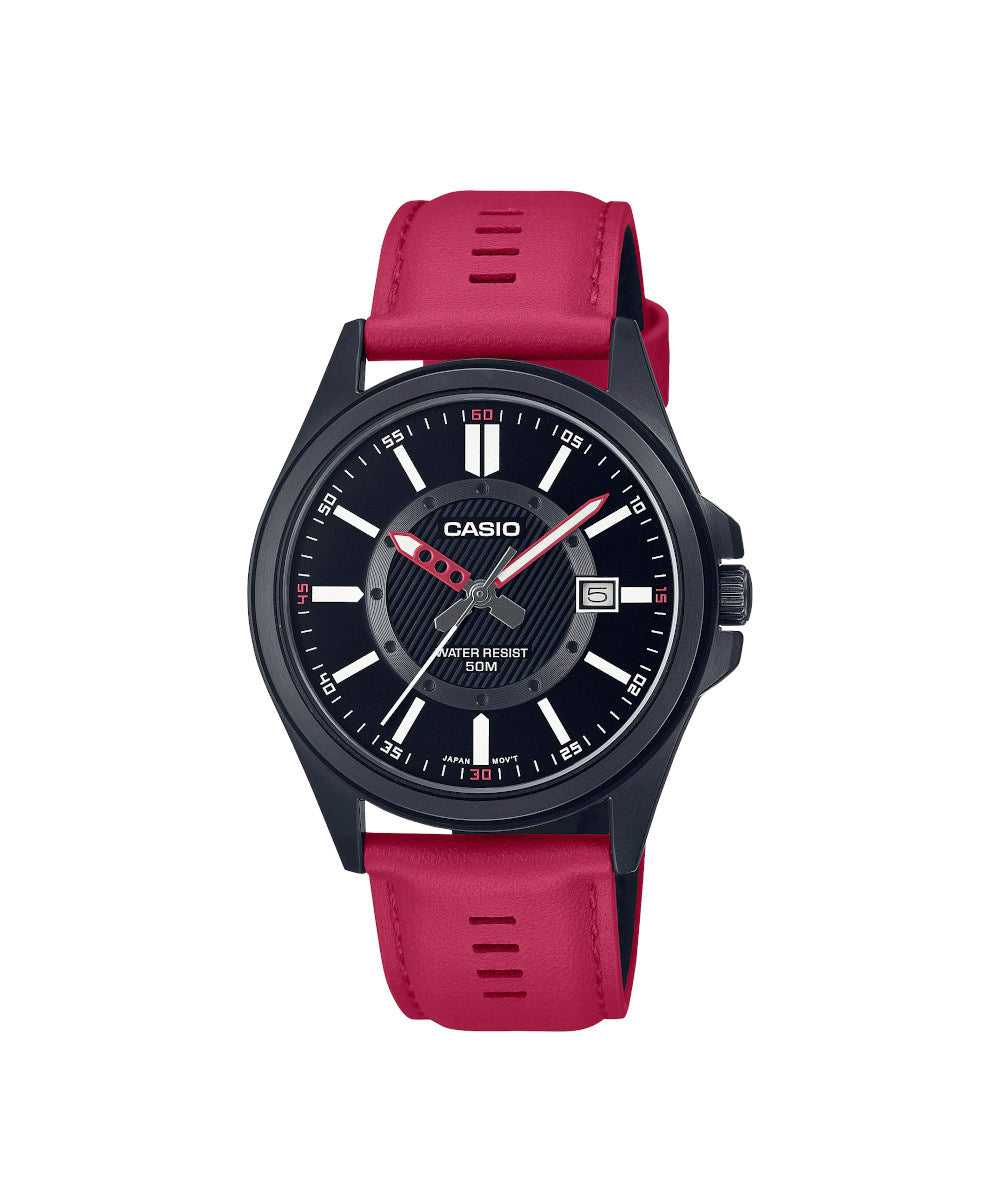RELOJ PARA HOMBRE CASIO MTP-E700BL-1EVDF -ROJO