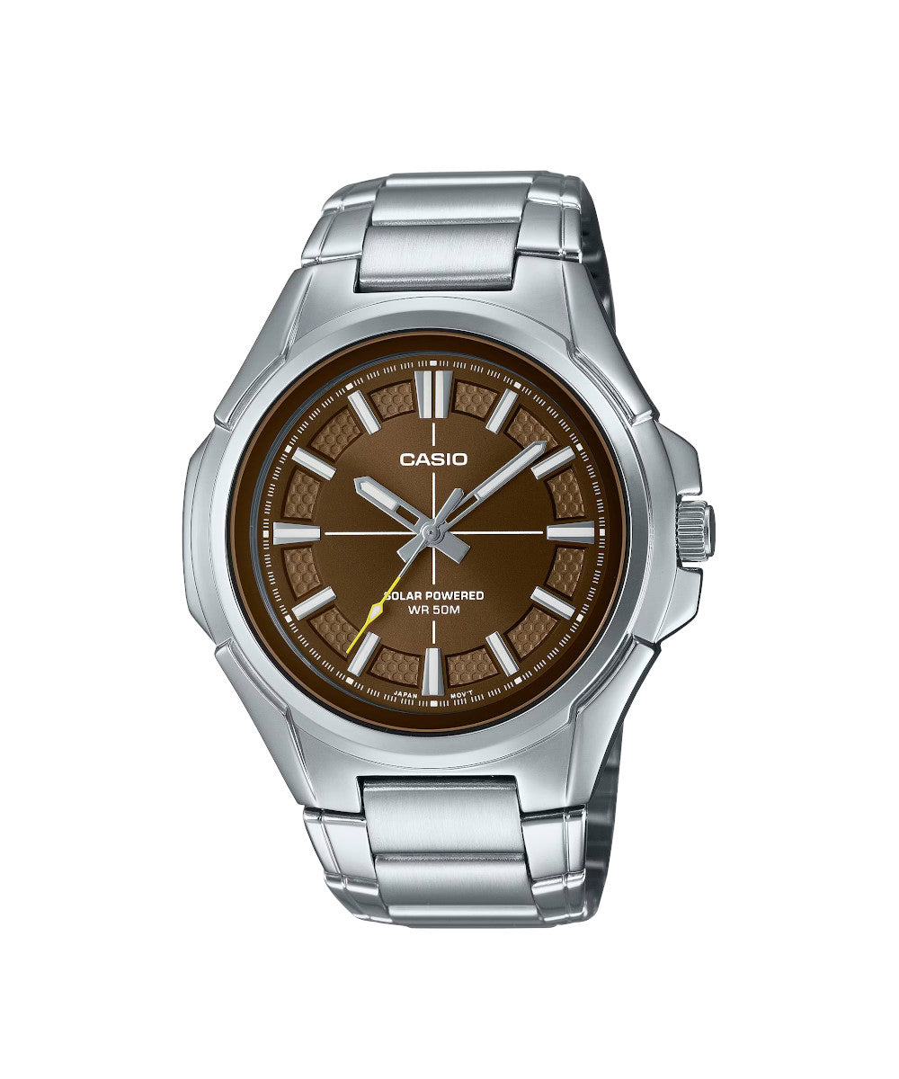 RELOJ PARA HOMBRE CASIO MTP-RS100D-5AVDF -CAFÉ