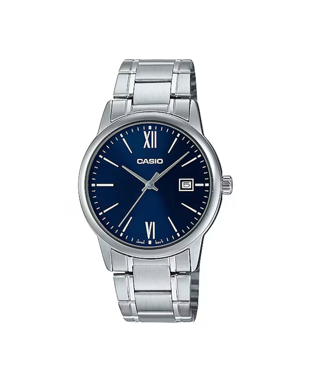 RELOJ PARA HOMBRE CASIO MTP-V002D-2B3UDF -AZUL