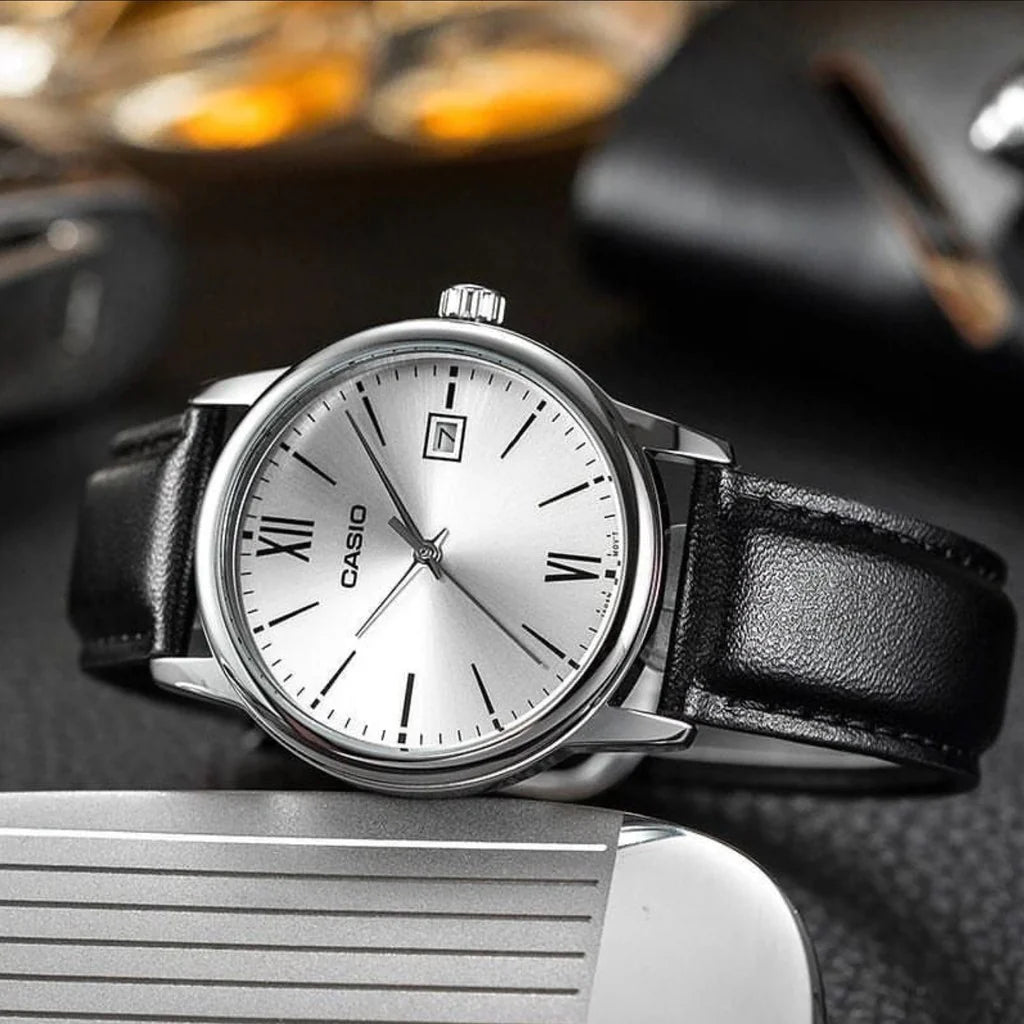 RELOJ PARA HOMBRE CASIO MTP-V002L-7B3UDF -BLANCO