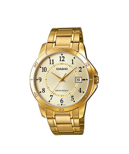 MTP-V004G-9BUDF RELOJ PARA HOMBRE CASIO - DORADO