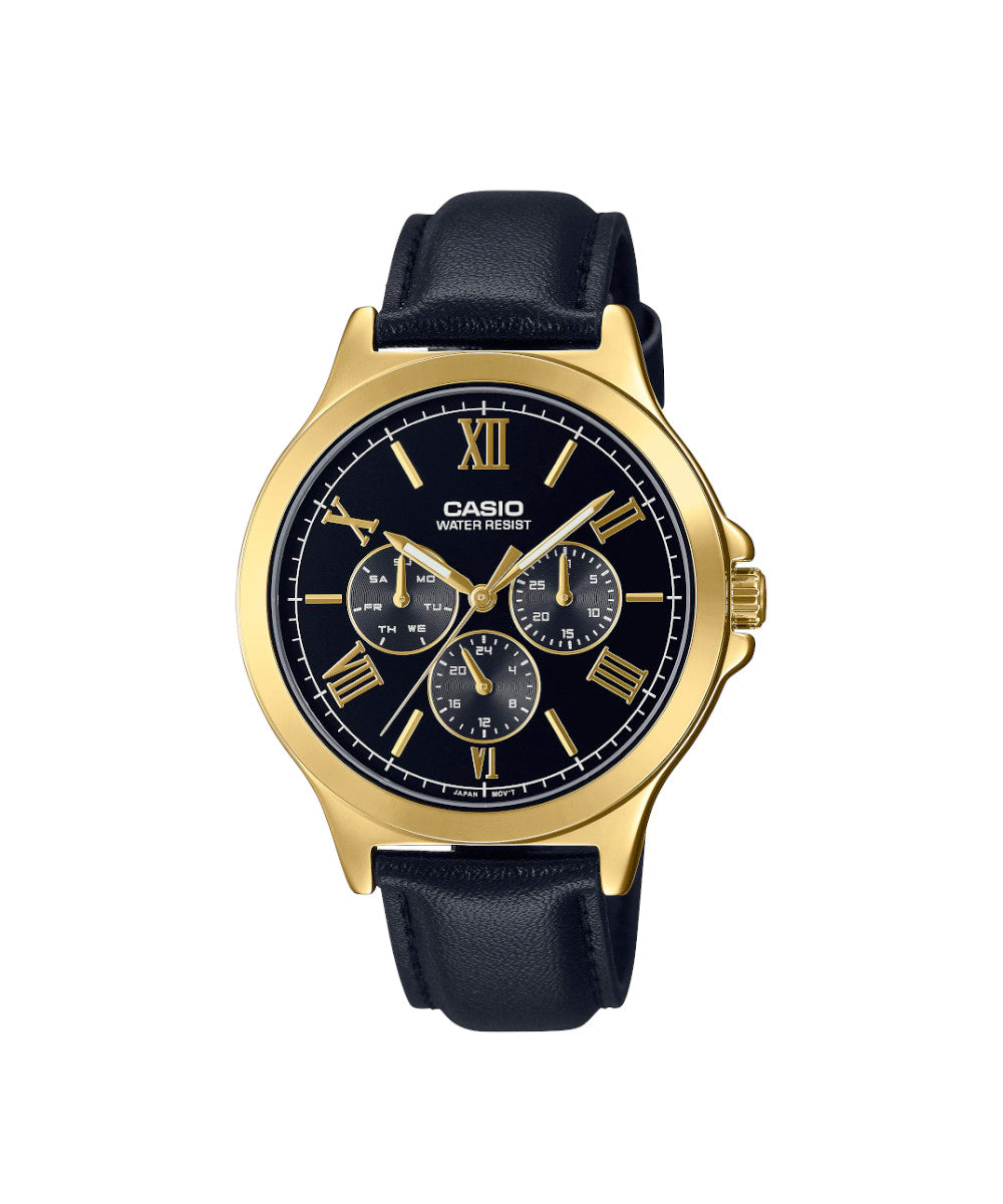 RELOJ PARA HOMBRE CASIO MTP-V300GL-1AUDF - NEGRO