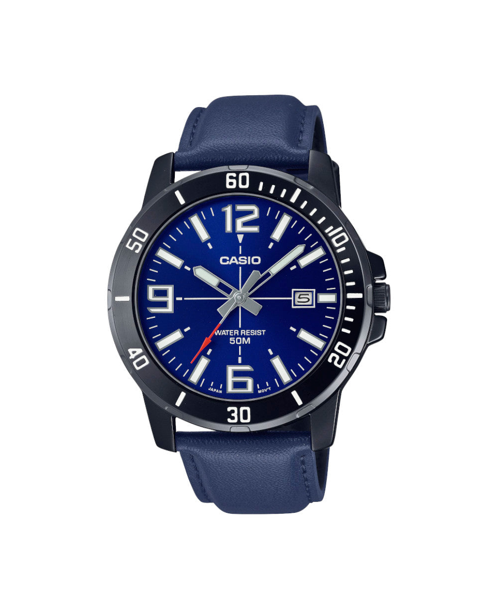 RELOJ PARA HOMBRE CASIO MTP-VD01BL-2BVUDF -AZUL