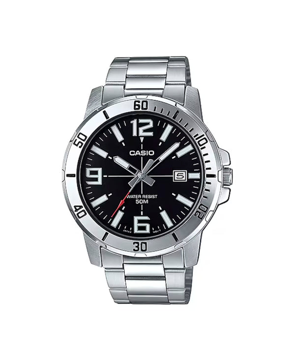 RELOJ PARA HOMBRE CASIO MTP-VD01D-1BVUDF -NEGRO