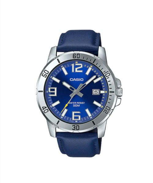 RELOJ PARA HOMBRE CASIO MTP-VD01L-2BVUDF - AZUL