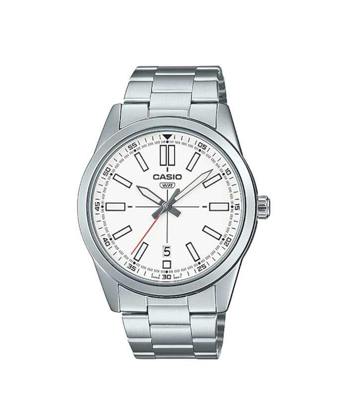 RELOJ PARA HOMBRE CASIO MTP-VD02D-7EUDF -BLANCO