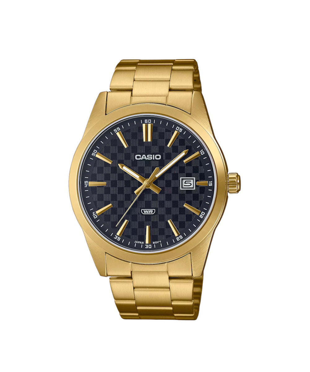 RELOJ PARA HOMBRE CASIO MTP-VD03G-1AUDF -DORADO