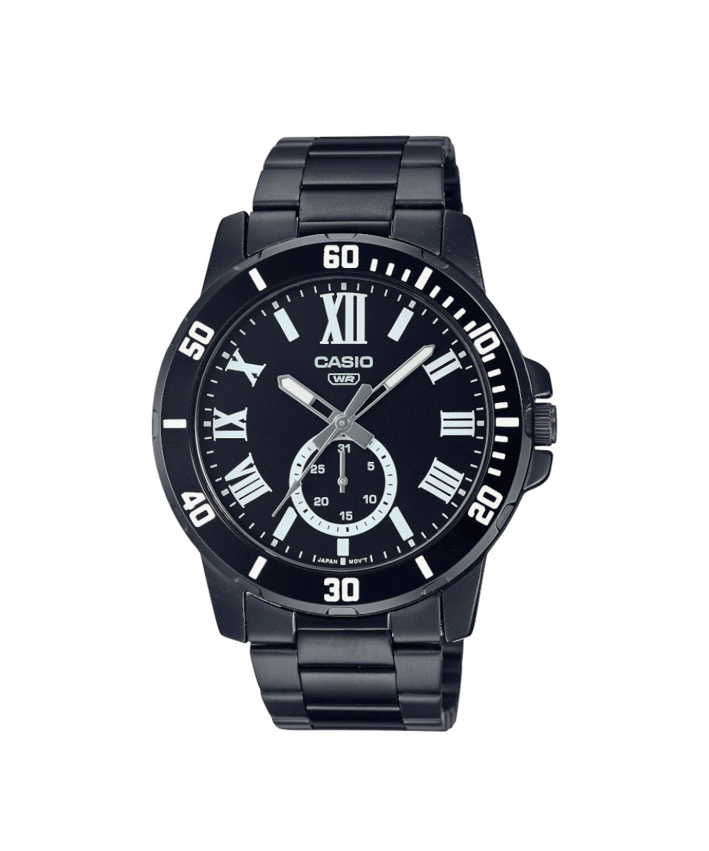 RELOJ PARA HOMBRE CASIO MTP-VD200B-1BUDF - NEGRO