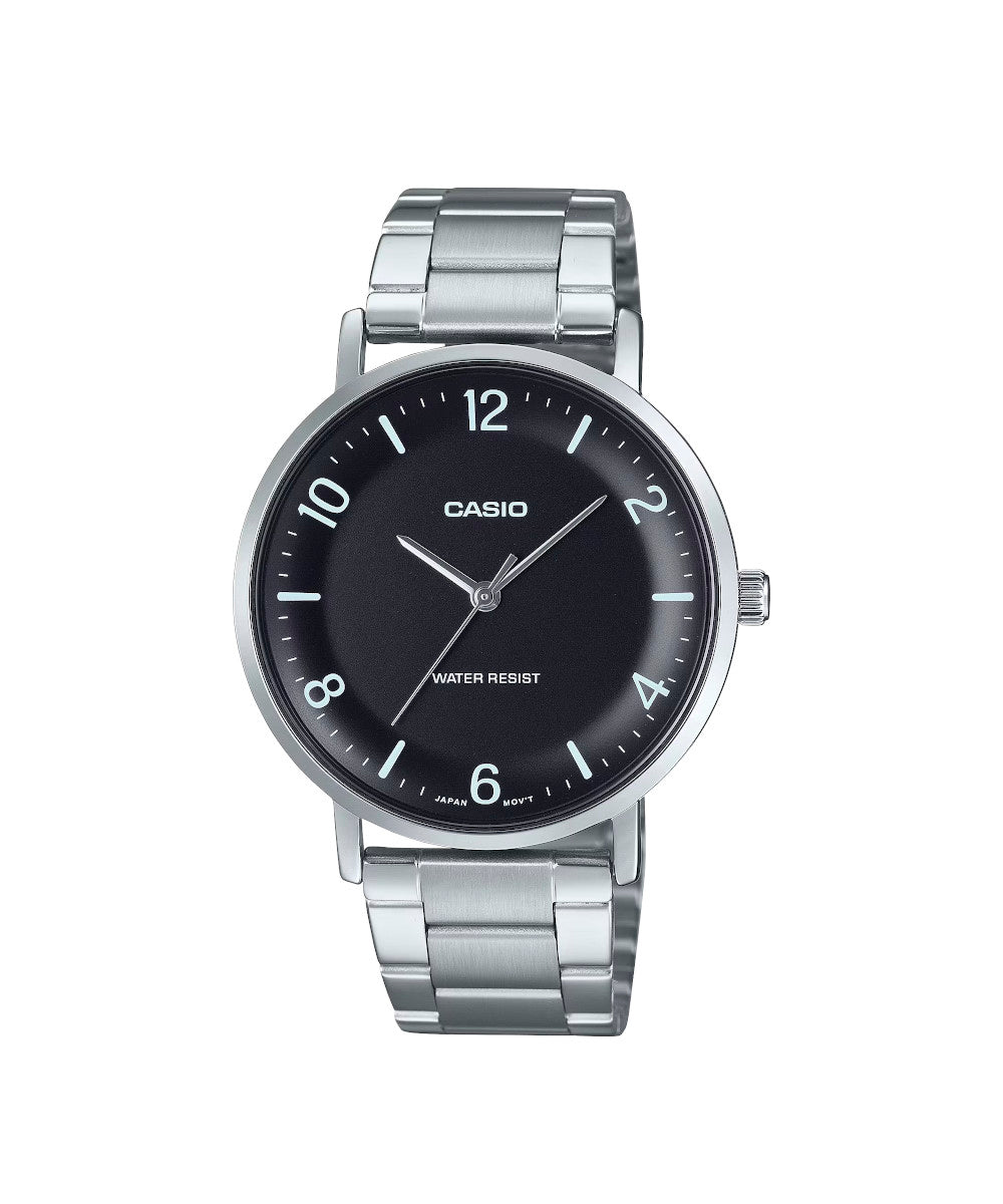 RELOJ PARA HOMBRE CASIO MTP-VT03D-1BDF - NEGRO