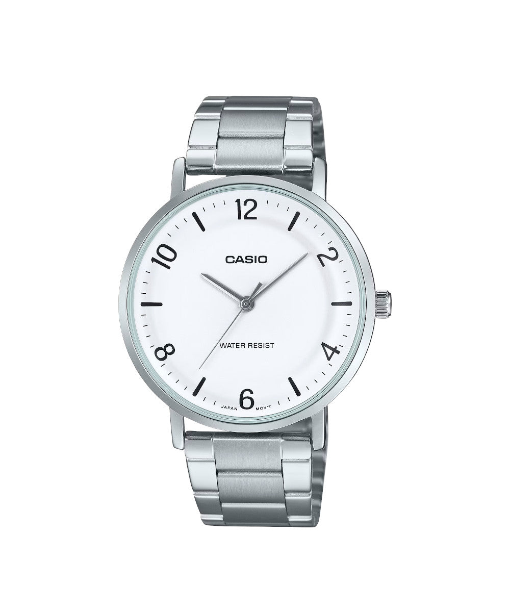 RELOJ PARA HOMBRE CASIO MTP-VT03D-7BDF -BLANCO