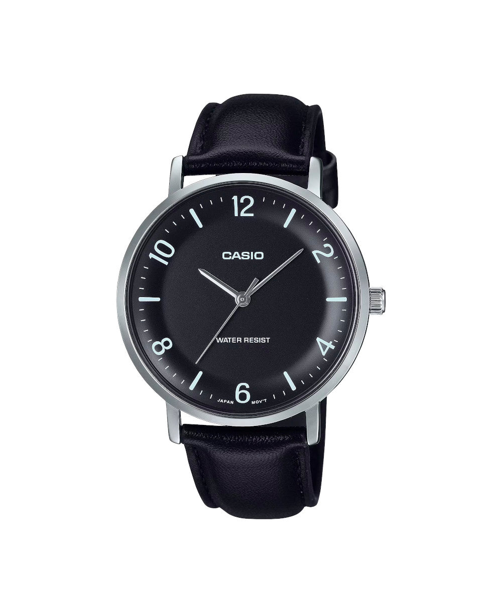 RELOJ PARA HOMBRE CASIO MTP-VT03L-1BDF -NEGRO