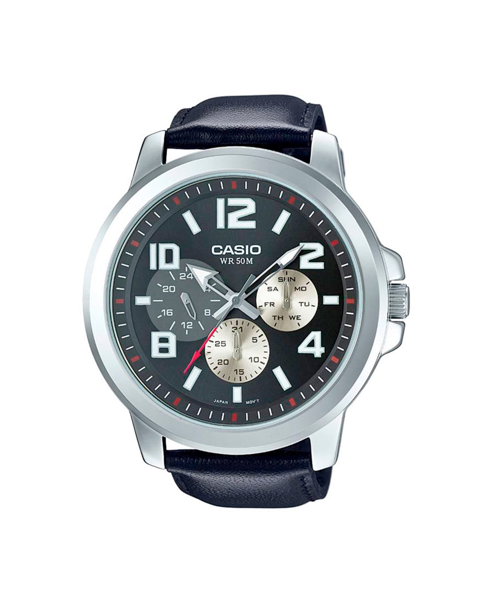 RELOJ PARA HOMBRE CASIO MTP-X300L-1AVDF - NEGRO