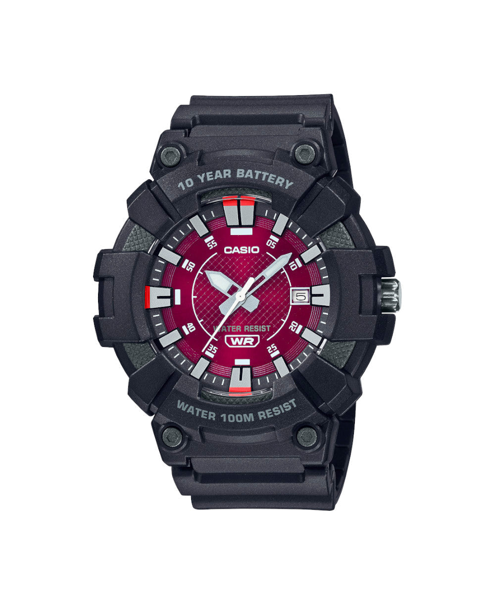 RELOJ PARA HOMBRE CASIO MW-610H-4AVDF -ROJO