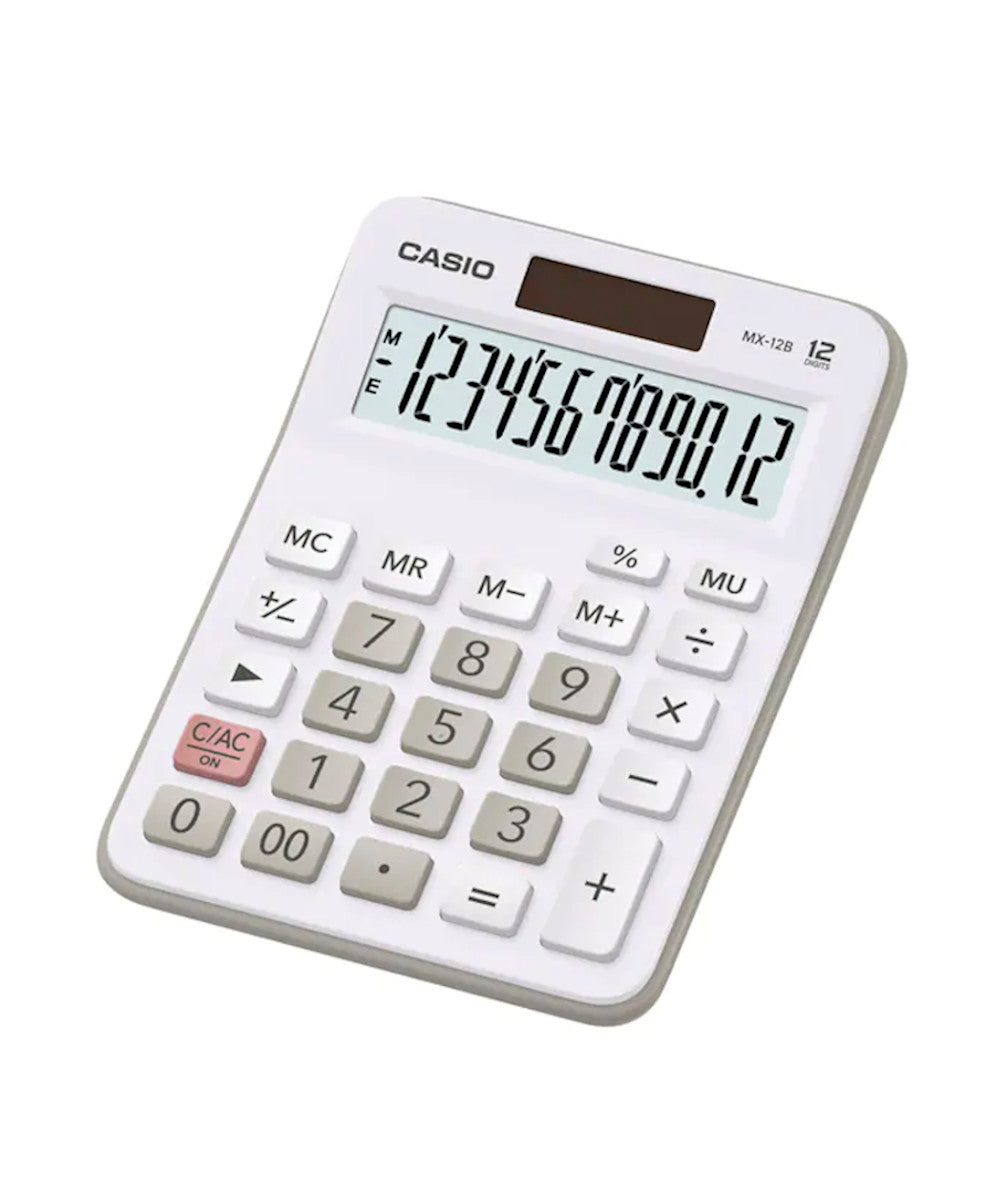 CALCULADORA CASIO MX-12B-WE-W-DC
