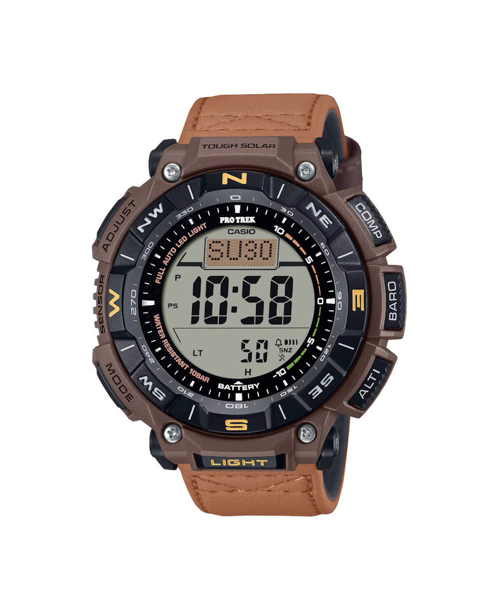 RELOJ PARA HOMBRE CASIO PROTREK PRG-340L-5DR -CAFÉ