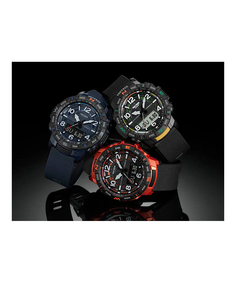 RELOJ PARA HOMBRE CASIO PROTREK PRT-B50FE-3DR -VERDE