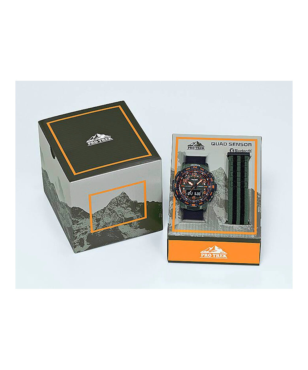 RELOJ PARA HOMBRE CASIO PROTREK PRT-B50FE-3DR -VERDE